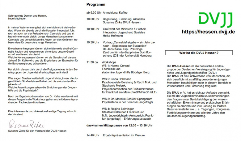 26. November 2025 Jugendberatung und Suchthilfe Am Merianplatz in Frankfurt